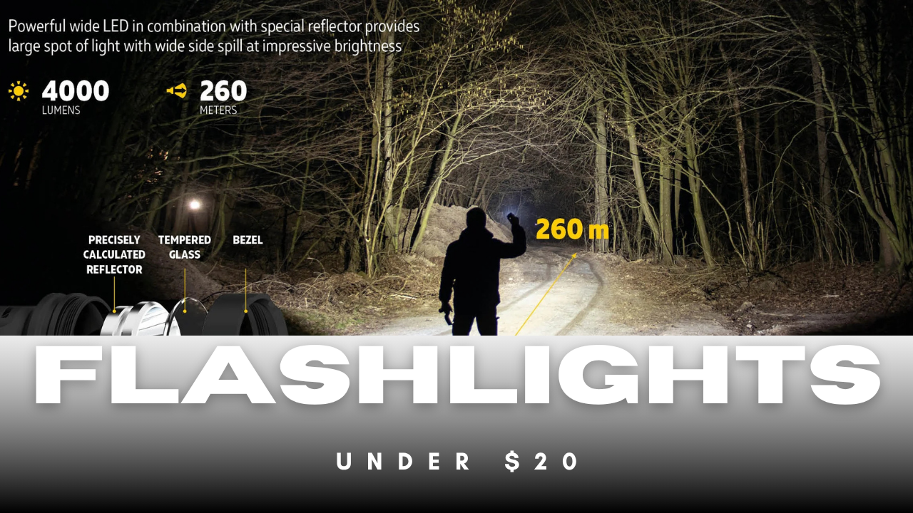 Read more about the article Best Budget Flashlights Under $20 (2025 Buyer’s Guide)