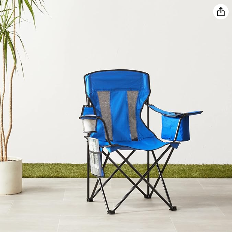 Amazon basics budget camping chair